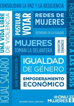 Informe anual de ONU Mujeres 2018-2019